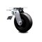 Service Caster 6 Inch Polyolefin Swivel Caster with Roller Bearing and Total Lock Brake SCC SCC-TTL30S620-POR - alternate 1